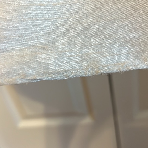 Alfred Sung Formal Trumpet Gown / Dress Sleeveless Back Bow in Champagne, Size 0 - Picture 13 of 17